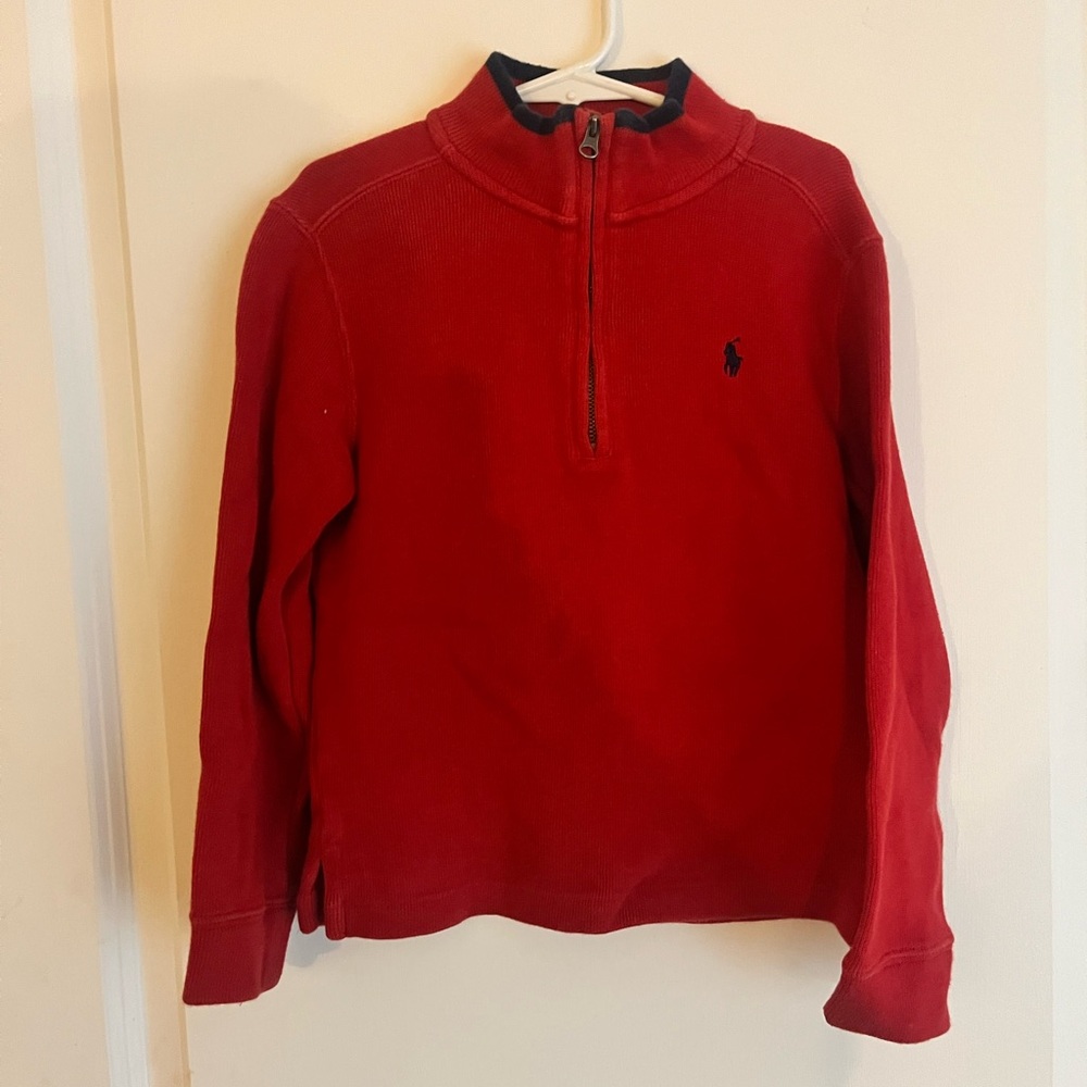 Boys Ralph Lauren 1/4 Zip Pullover size 6